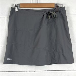 Outdoor Research Express gray skort Sz 6